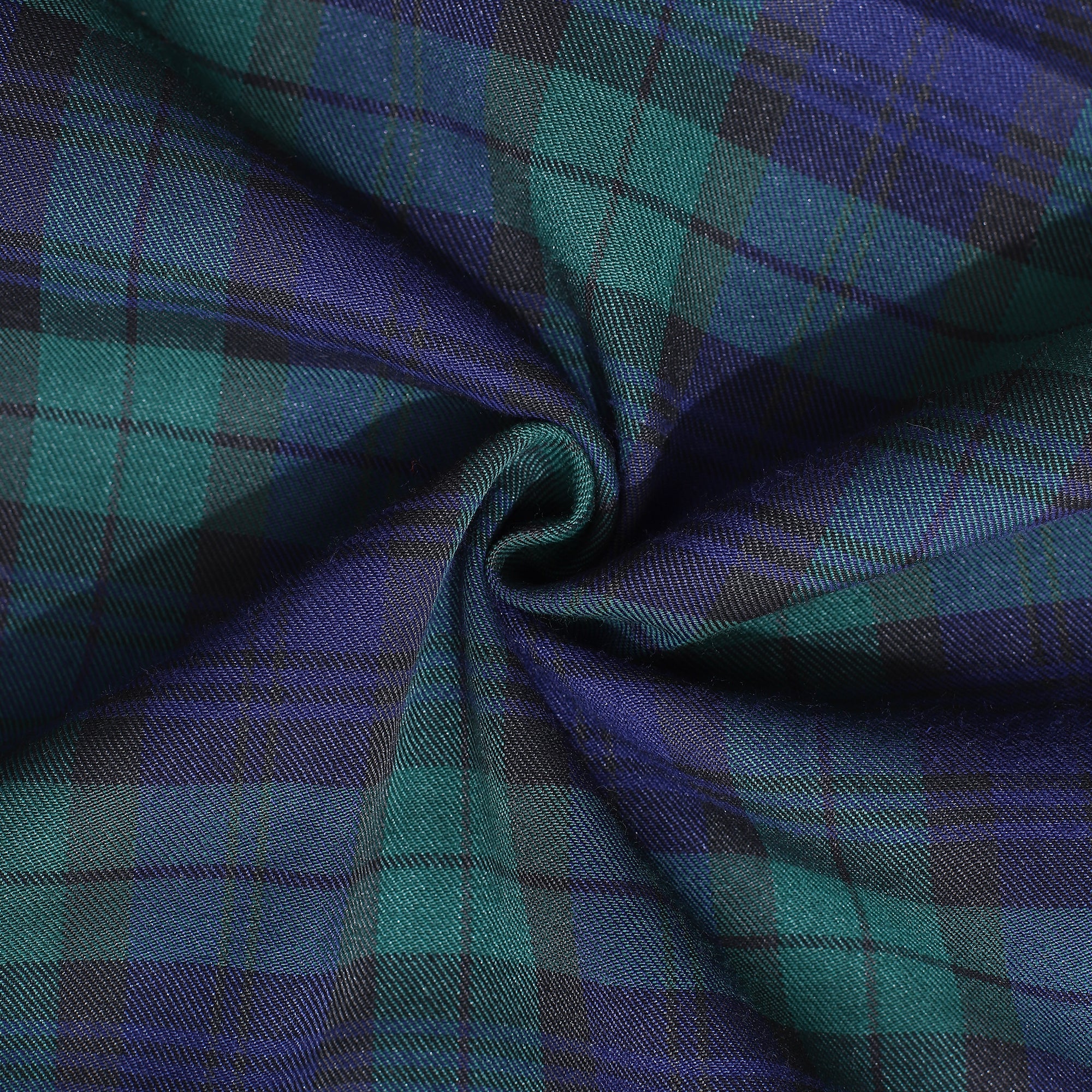 Polyester Cotton Tartan Check Cushion Cover Home Sofa 45x45 CM